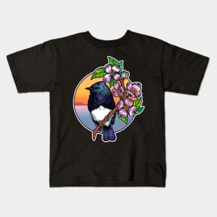 Black Phoebe Kids T-Shirt